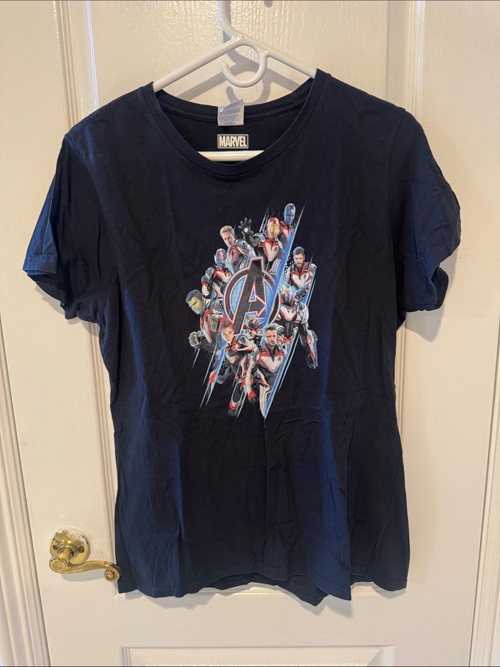 Marvel Black Avengers Group Graphic Tee